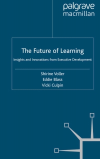 Cover image: The Future of Learning 9780230240537