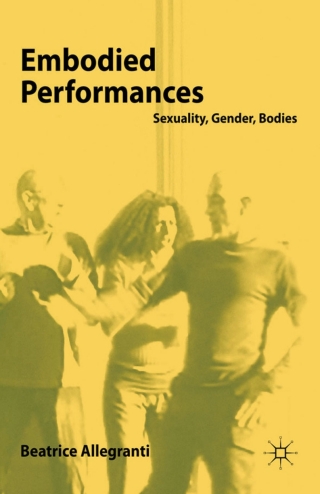 Cover image: Embodied Performances 9780230245938
