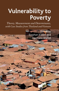 Imagen de portada: Vulnerability to Poverty 9780230248915