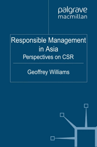 Cover image: Responsible Management in Asia 9780230252417