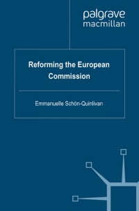 Cover image: Reforming the European Commission 9780230252578