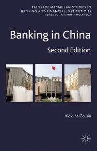 Imagen de portada: Banking in China 2nd edition 9780230272699