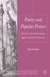 Cover image: Poetry and Popular Protest 9780230280717