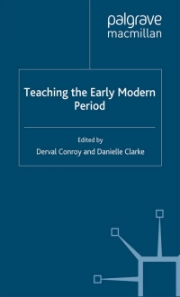 Imagen de portada: Teaching the Early Modern Period 9780230284500