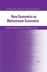 Cover image: New Economics as Mainstream Economics 9780230298774