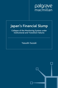 Immagine di copertina: Japan's Financial Slump 9780230290341