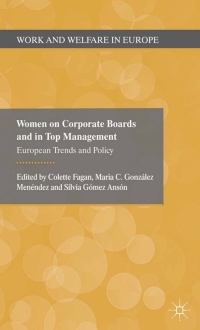 Omslagafbeelding: Women on Corporate Boards and in Top Management 9780230293441