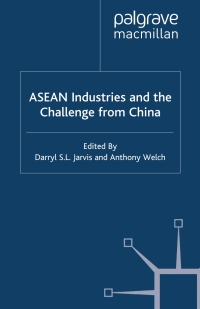 Titelbild: ASEAN Industries and the Challenge from China 9780230542341