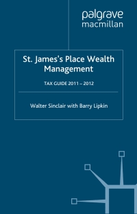 Immagine di copertina: St. James's Place Tax Guide 2011-2012 40th edition 9780230280014