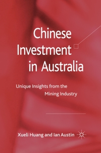 表紙画像: Chinese Investment in Australia 9780230298491