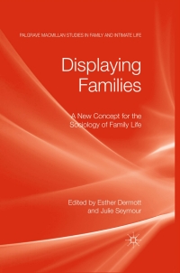 Cover image: Displaying Families 9780230246133