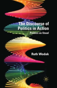 Imagen de portada: The Discourse of Politics in Action 9780230018815