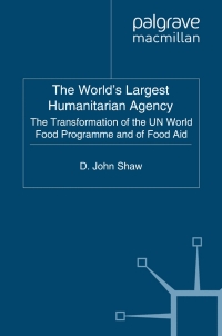 Cover image: The World's Largest Humanitarian Agency 9780230580992