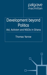 表紙画像: Development beyond Politics 9780230236424