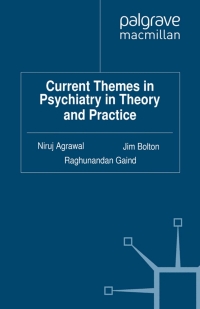 Imagen de portada: Current Themes in Psychiatry in Theory and Practice 9780230535299