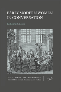 Omslagafbeelding: Early Modern Women in Conversation 9780230298620
