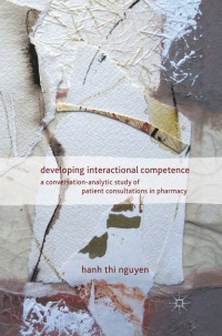 Cover image: Developing Interactional Competence 9780230276697