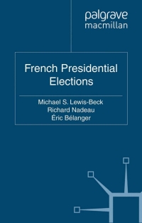 Cover image: French Presidential Elections 9780230300088