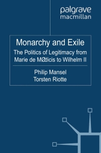 Cover image: Monarchy and Exile 9780230249059