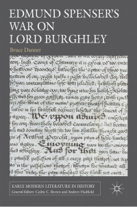 Titelbild: Edmund Spenser's War on Lord Burghley 9780230299030