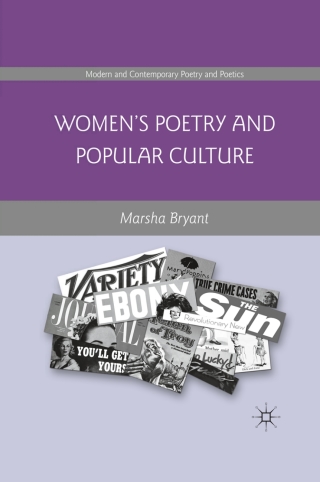 Omslagafbeelding: Women's Poetry and Popular Culture 9780230609419