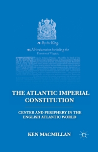 Cover image: The Atlantic Imperial Constitution 9780230111745