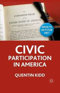 Cover image: Civic Participation in America 9780230111349