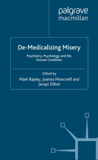 Cover image: De-Medicalizing Misery 9780230242715