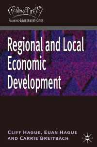 Omslagafbeelding: Regional and Local Economic Development 1st edition 9780230213821