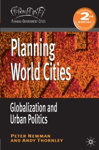 Immagine di copertina: Planning World Cities 2nd edition 9780230247314