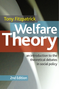 表紙画像: Welfare Theory 2nd edition 9780230272026