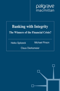 Cover image: Banking with Integrity 9780230289956
