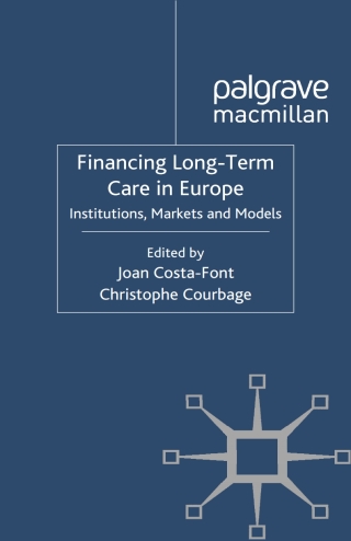Cover image: Financing Long-Term Care in Europe 9780230249462