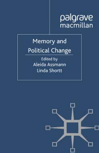 Imagen de portada: Memory and Political Change 9780230301993