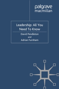 Imagen de portada: Leadership: All You Need To Know 9780230319455