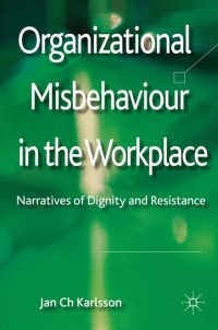 Imagen de portada: Organizational Misbehaviour in the Workplace 9780230296794