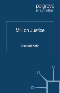 Cover image: Mill on Justice 9780230576988