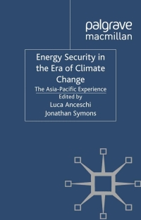 صورة الغلاف: Energy Security in the Era of Climate Change 9780230279872