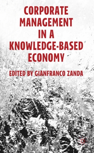 Cover image: Corporate Management in a Knowledge-Based Economy 9780230294257