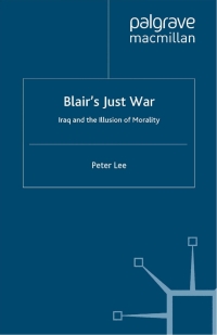 Titelbild: Blair's Just War 9780230319271