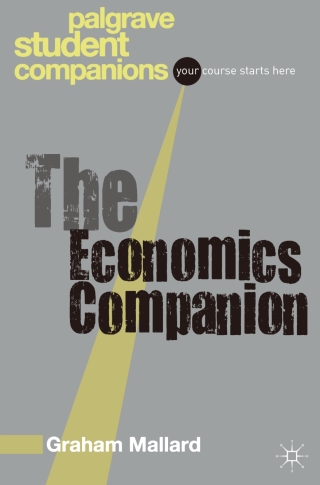 Cover image: The Economics Companion 1st edition 9780230235694
