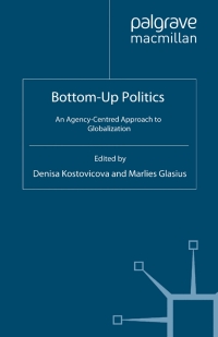 Imagen de portada: Bottom-Up Politics 9780230280328