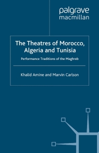 Imagen de portada: The Theatres of Morocco, Algeria and Tunisia 9780230278745