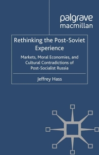 Imagen de portada: Rethinking the Post Soviet Experience 9780230284661