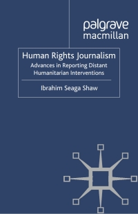 Titelbild: Human Rights Journalism 9780230321427