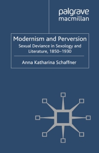 Cover image: Modernism and Perversion 9780230231627