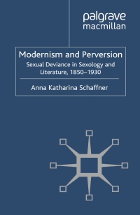 Titelbild: Modernism and Perversion 9780230231627