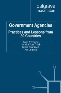 Cover image: Government Agencies 9780230354357