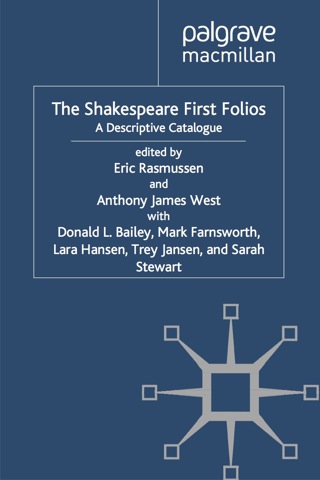 Cover image: The Shakespeare First Folios 9780230517653