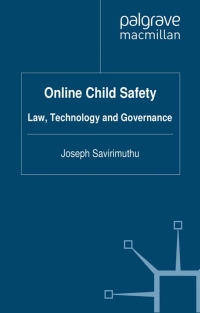 Cover image: Online Child Safety 9780230241527